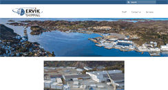Desktop Screenshot of ervikship.no